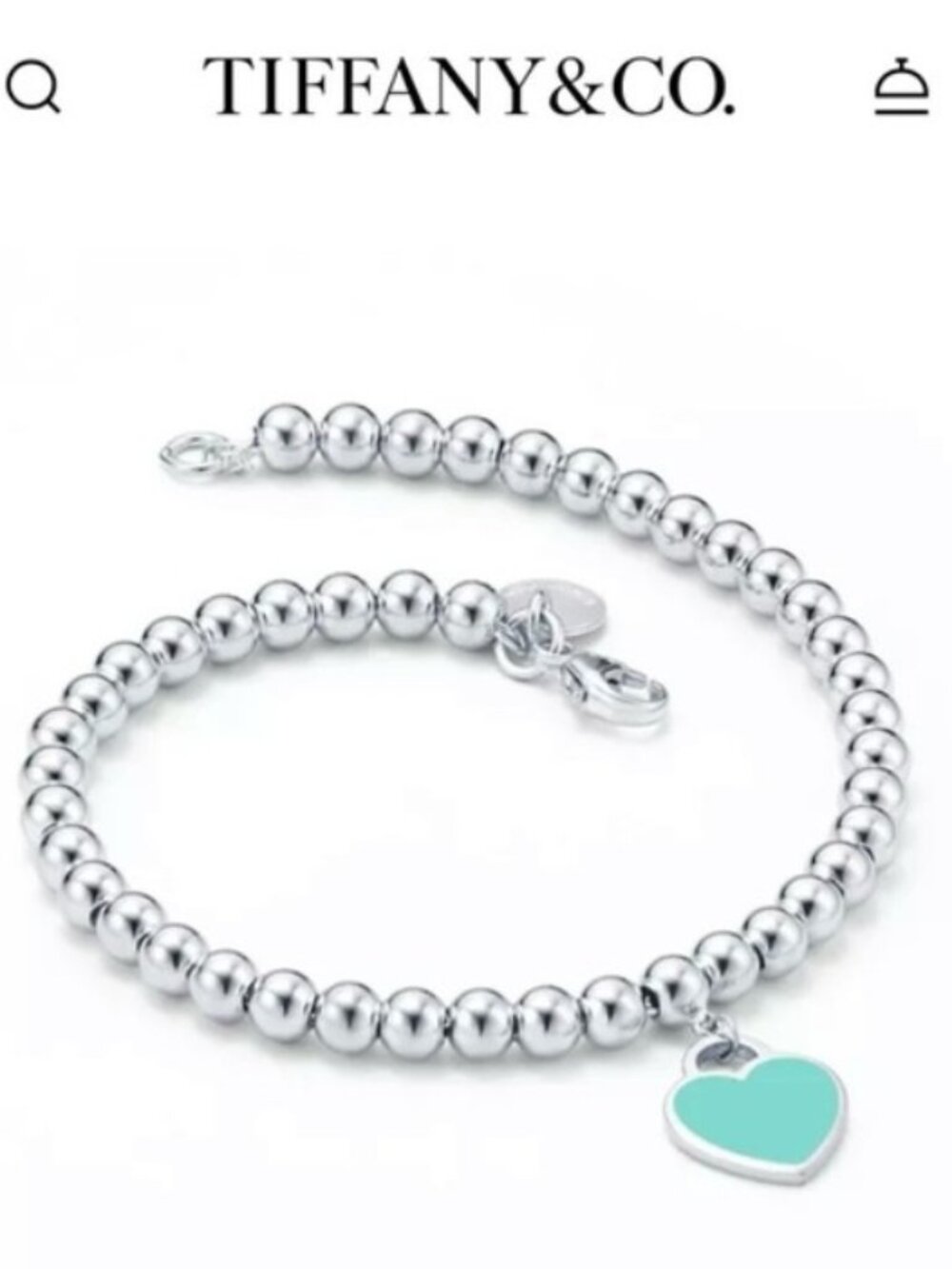 Tiffany and co Stunning Beaded Bracelet